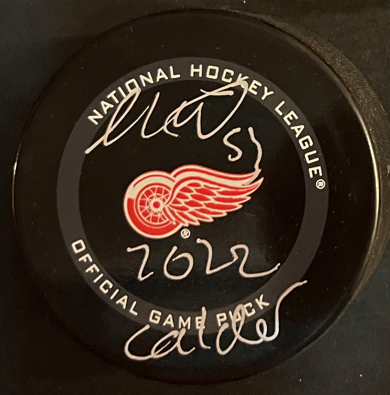Moritz Seider Detroit Red Wings Autographed 2022-23 Special