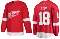 Andrew Copp Autographed Detroit Red Wings Adidas Red Jersey (Pre-Order)