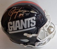 Lawrence Taylor Autographed Full Size Replica NY Giants Throwback Helmet w/ "HOF 99"