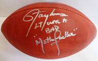 Lawrence Taylor Autographed Official NFL Duke Football w/ "BMF"