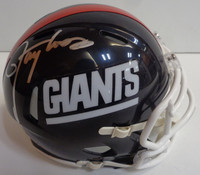 Lawrence Taylor Autographed New York Giants Throwback Mini Helmet