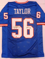 Lawrence Taylor Autographed Custom Jersey w/ "HOF 99"