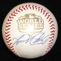 Miguel Cabrera Autographed 2012 World Series Baseball
