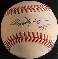 Roger  Clemens Autographed Baseball w/ 354 Wins - Official Major League