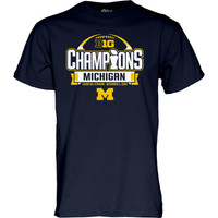 University of Michigan Men's 2022 Big Ten Champions Locker Room Tshirt