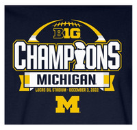 University of Michigan Men's 2022 Big Ten Champions Locker Room Crewneck Sweatshirt