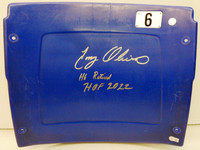 Tony Oliva Autographed Metrodome Seatback w/ "#6 Retired", "HOF 2022"