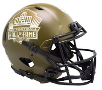 NFL Hall of Fame Full Size Authentic Salute To Service Helmet