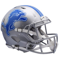 Detroit Lions Speed Full Size Authentic Helmet