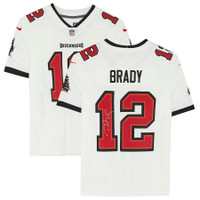 Tom Brady Autographed Buccaneers White Limited Nike Jersey (Pre-Order)