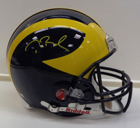 Tom Brady Autographed Authentic University of Michigan Speed Helmet (Pre-Order)