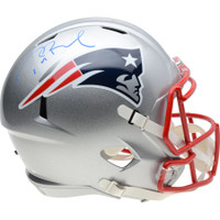 Tom Brady Autographed Replica New England Patriots Speed Helmet (Pre-Order)