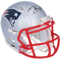 Tom Brady Autographed New England Patriots Mini Helmet (Pre-Order)