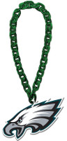 Philadelphia Eagles NFL Fan Chain 10 Inch 3D Foam Necklace