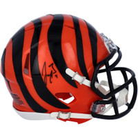 Joe Burrow Cincinnati Bengals Fanatics Authentic Autographed Riddell Speed Mini Helmet