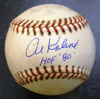 Al Kaline Autographed Official Cronin AL Baseball w/ "HOF 80"