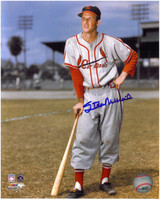 Stan Musial Autographed St. Louis Cardinals 8x10 Photo #1 - Classic Posed