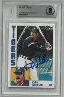 Kirk Gibson Autographed 1984 Topps