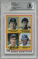 Alan Trammell & Paul Molitor Autographed 1978 Topps Rookie Card