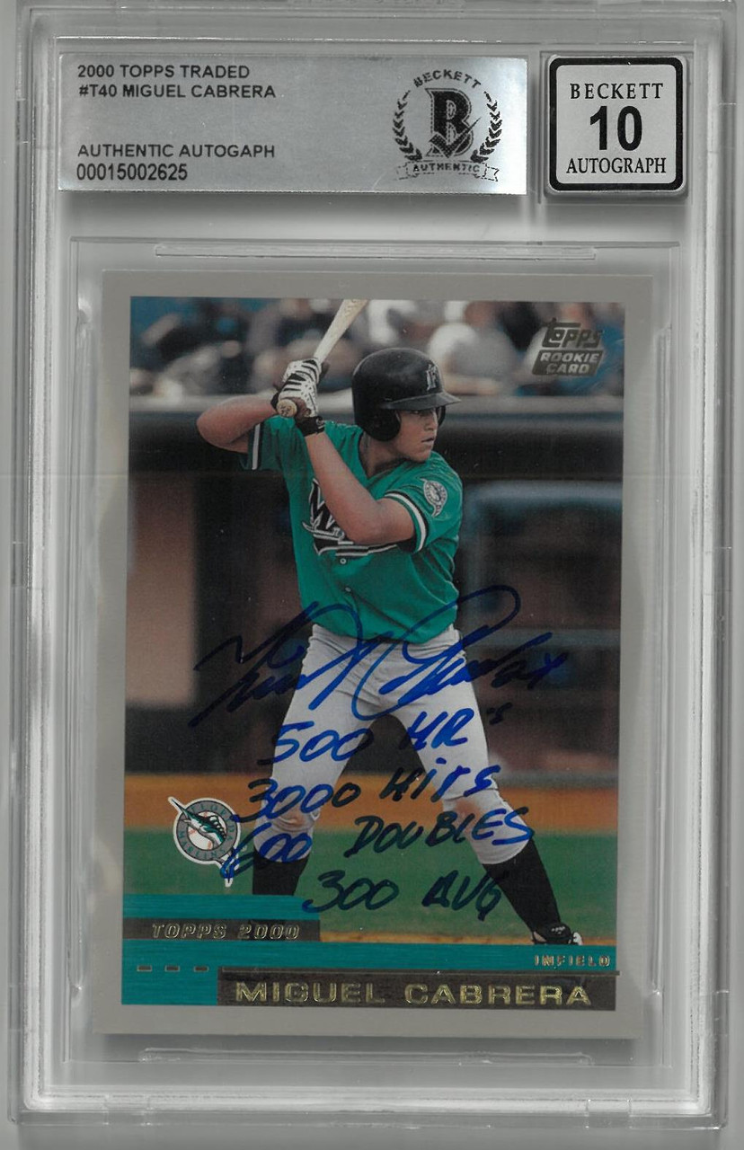 MLB Miguel Cabrera RC サインカード-天智覚命 無双の魔刃竜 ヴァルガ