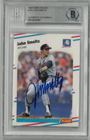 John Smoltz Autographed 1988 Fleer Update Rookie Card