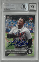 Miguel Cabrera Autographed 10 Grade 500th Homerun Topps Now