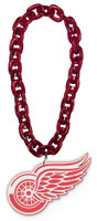 Detroit Red Wings Fan Chain 10 Inch 3D Foam Necklace