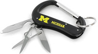 Michigan Wolverines Aminco Carabiner Multi-Tool Key Chain