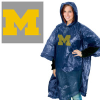Michigan Wolverines Wincraft Rain Poncho