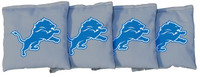 Detroit Lions Cornhole 4-Pack Bean Bags - Grey