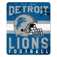 Detroit Lions Northwest 50x60" Singular Fleece Throw