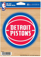 Detroit Pistons Rico Die-Cut Window Decal
