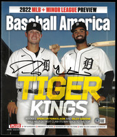 Spencer Torkelson & Riley Greene Autographed Baseball America Magazine