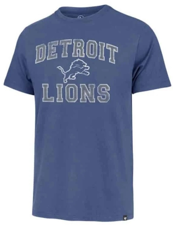 Detroit Lions Men's 47 Brand Union Arch Franklin T-shirt - Detroit City  Sports