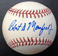 Robert Manfred Autographed Official Major League Baseball 
