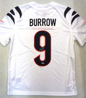 Joe Burrow Autographed Cincinnati Bengals Nike White Limited Jersey