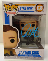 William Shatner Autographed Captain Kirk Funko Pop