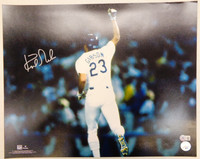 Kirk Gibson Autographed 16x20 Photo #3 - LA Dodgers 1988 World Series HR