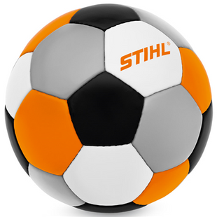 Stihl Children's Multi-Coloured Football - 0464 936 0020

This size 5 PVC-free synthetic leather ball in a classic football design offers lots of fun for big and small children alike, both on the pitch and in the garden. The ball is hand stitched and features a seamless butyl bladder with safety valve. Weight 420-435 g