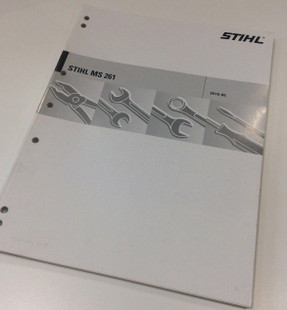 Workshop Service Manual for Stihl MS 261 - 0455 573 0123 - Stihl - DL
