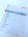 Workshop Spare Parts List for Stihl TS700 - 0452 376 1323