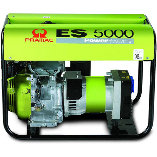 PRAMAC ES5000 3740w Generator open framed D&L Small Plant