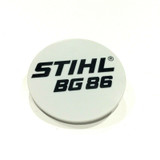 Model Plate Badge BG 86 for Stihl BG 86 - BG 86 C Petrol Blower - 4241 967 1504