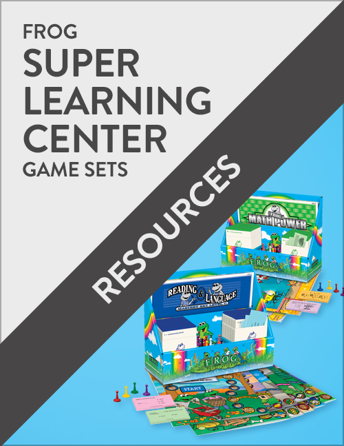 Frog Super Learning Center Game Set Resources