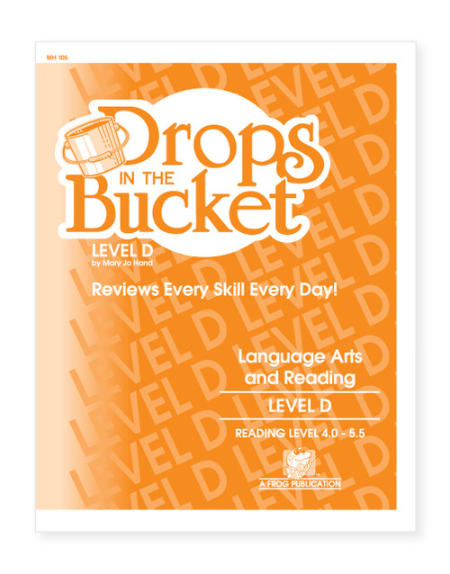 Drops In The Bucket Reading Level D