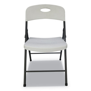 Alera Molded Resin Folding Chair, 4/Carton