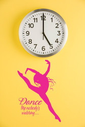 Dance like nobody's watching