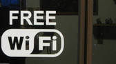 Free Wifi White sticker