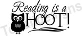 Reading is a hoot