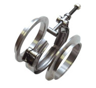 Vibrant Exhaust Fabrication - V-Band Flange Assemblies For 2.25" O.D. Tubing